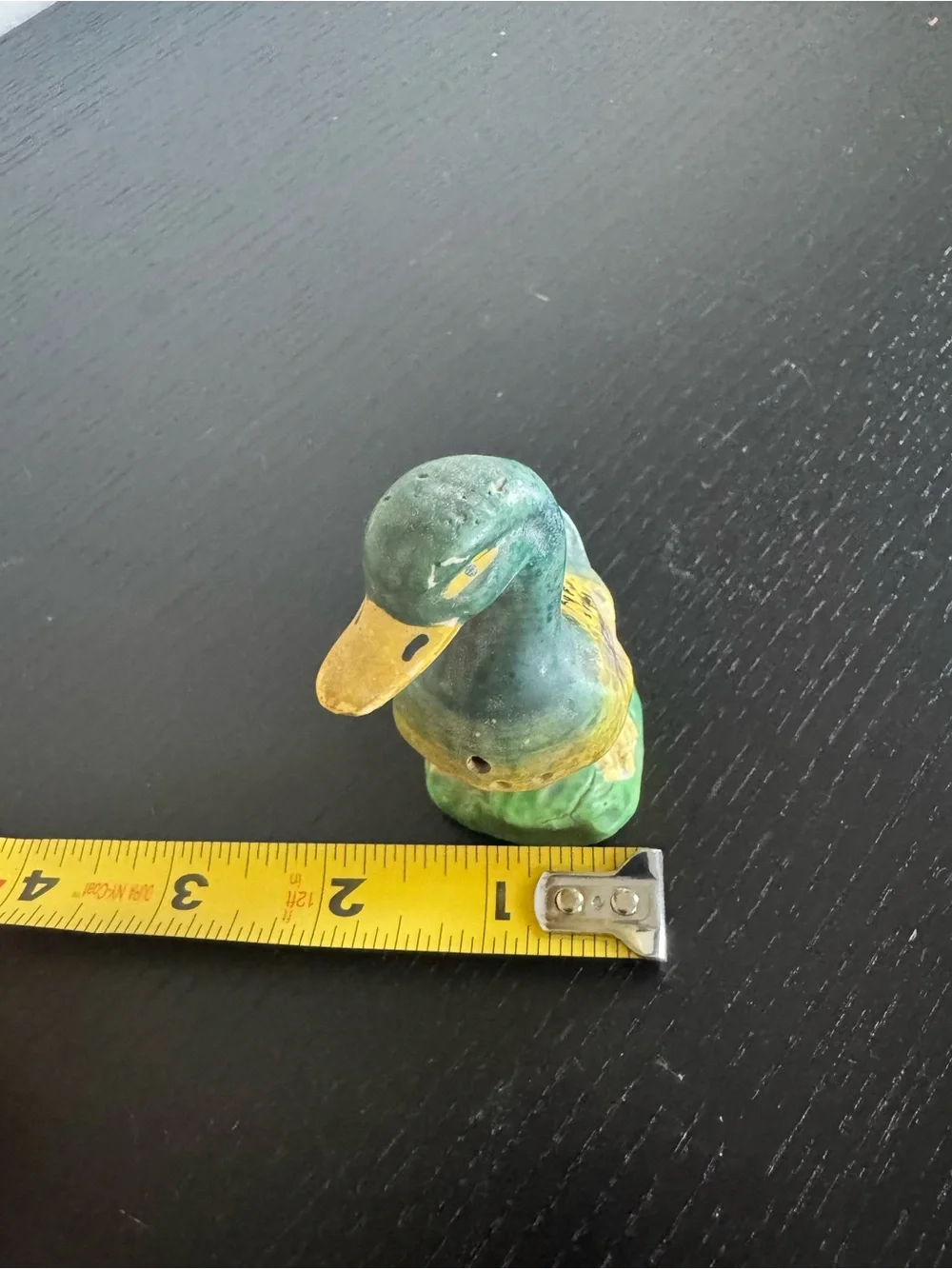 Vintage Mid-Century Hand-Painted Ceramic Mallard Duck Salt Pepper Shakers Japan
